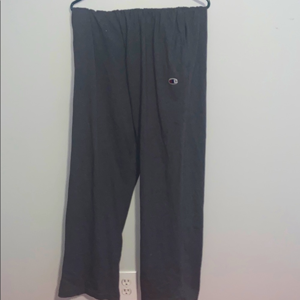 Grey champion sweat pants